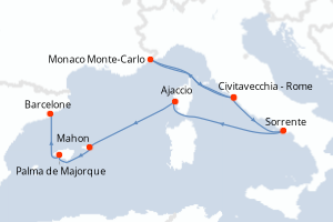 Itinéraire : Méditerranée & mers adjacentes