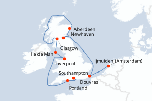 Itinéraire : Europe du Nord & Atlantique NE