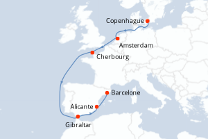 Itinéraire : Méditerranée & mers adjacentes
