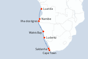 Itinéraire : Afrique australe