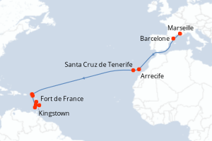 Itinéraire : Amériques