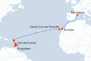 Itinéraire : Amériques
