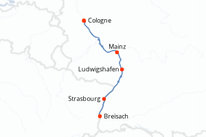 Itinéraire : Rhin · Main · Moselle