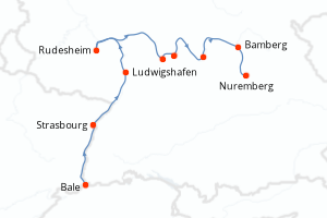 Itinéraire : Rhin · Main · Moselle