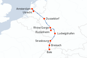 Itinéraire : Rhin · Main · Moselle