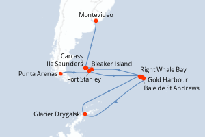 Itinéraire : Antarctique