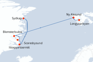 Itinéraire : Arctique