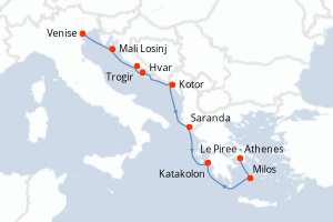 Itinéraire : Cyclades