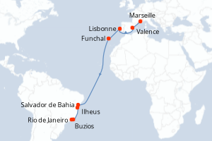 Itinéraire : Amérique du Sud