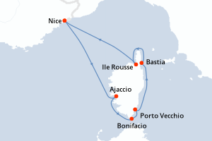 Itinéraire : Méditerranée & mers adjacentes