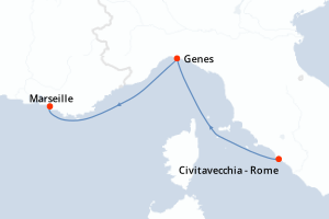 Itinéraire : Méditerranée & mers adjacentes