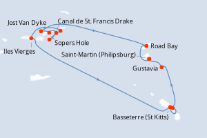 Itinéraire : Caraïbes & Amériques