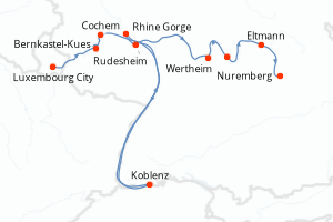 Itinéraire : Rhin · Main · Moselle