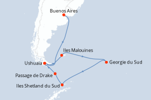 Itinéraire : Amériques