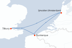 Itinéraire : Europe du Nord & Atlantique NE