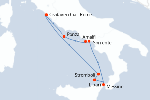 Itinéraire : Méditerranée & mers adjacentes