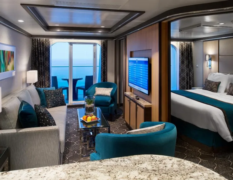 Cabine avec balcon à bord du Harmony of the Seas