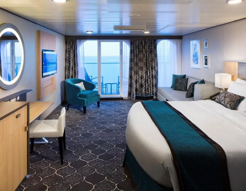Suite et espace salon du Harmony of the Seas