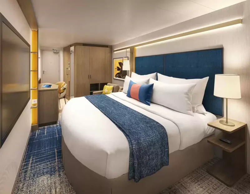 Suite et espace salon du Legend of the Seas