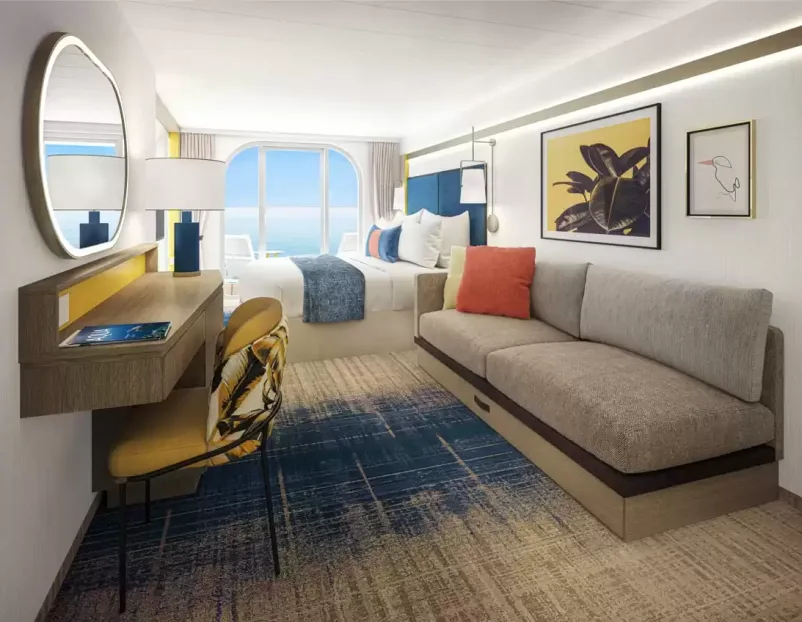 Cabine vue mer avec fenêtre du Legend of the Seas