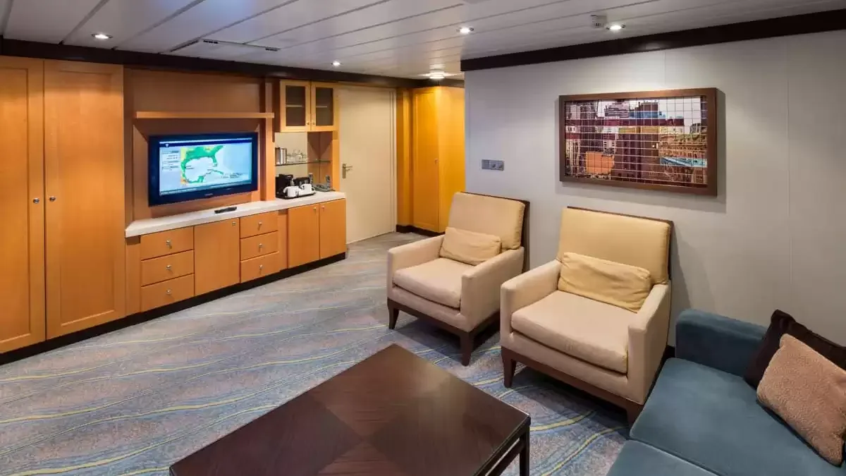 Une cabine à bord du Allure of the Seas