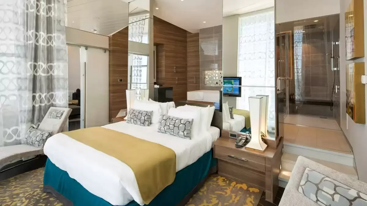 Une cabine à bord du Allure of the Seas