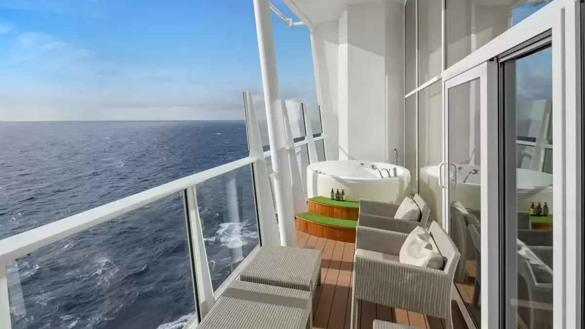 Une cabine à bord du Allure of the Seas