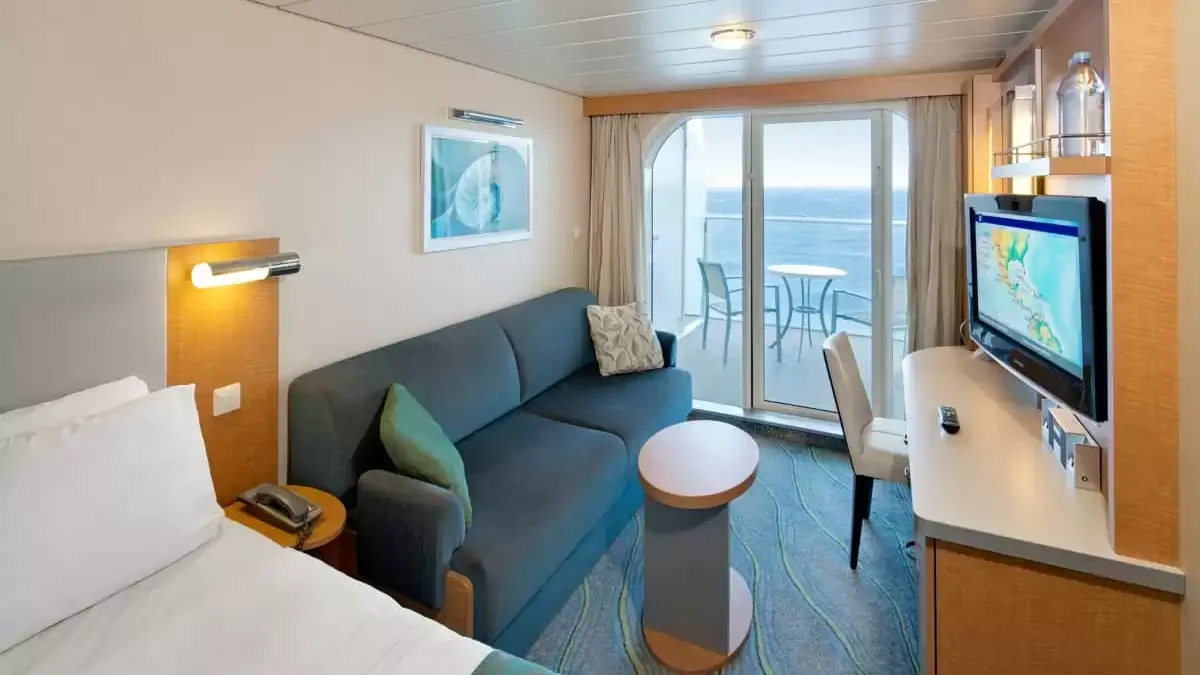 Une cabine à bord du Allure of the Seas
