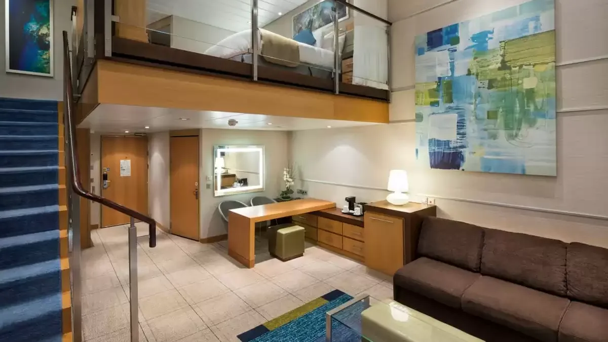 Une cabine à bord du Allure of the Seas