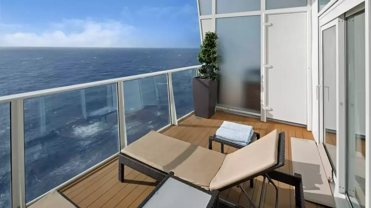 Une cabine à bord du Allure of the Seas