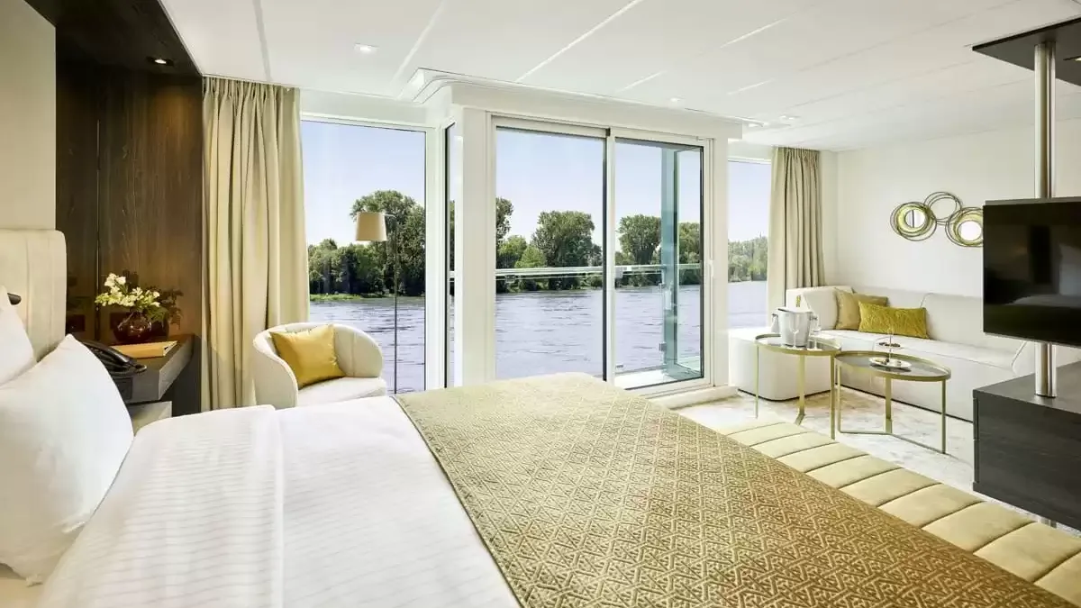 Une cabine à bord du Amadeus Nova
