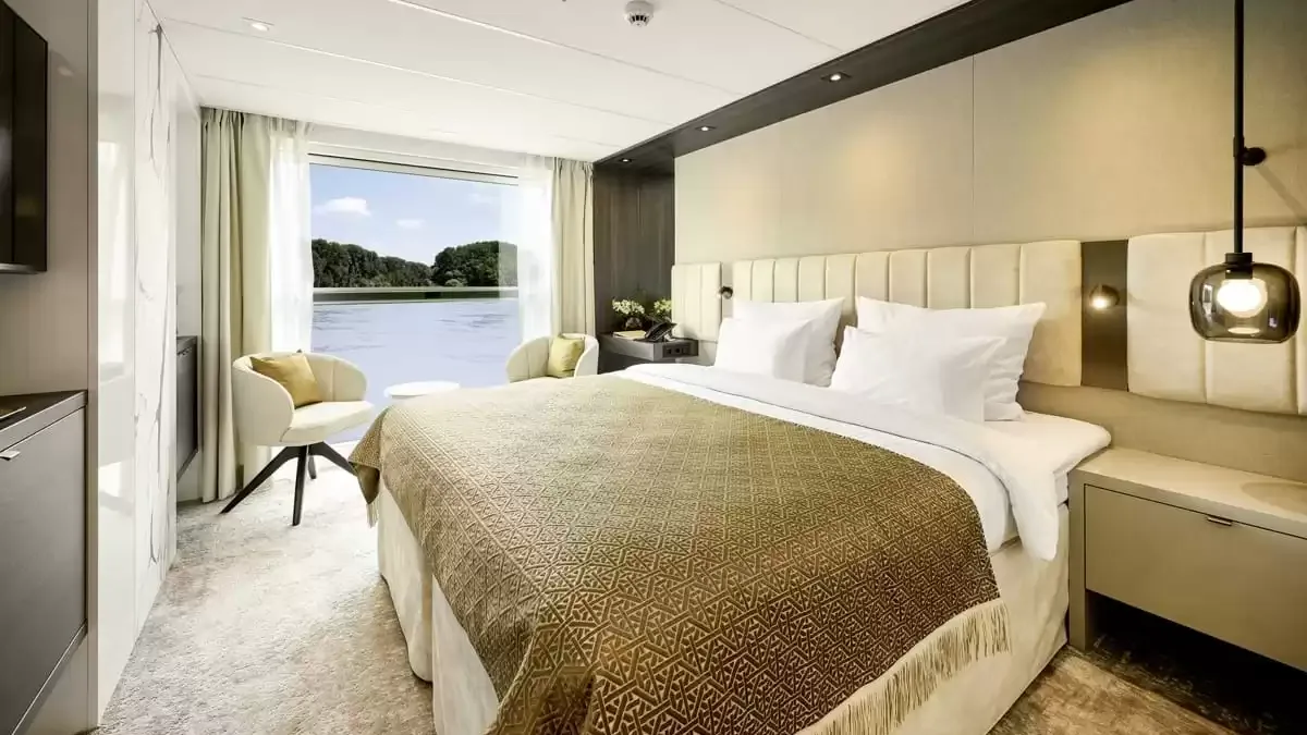 Une cabine à bord du Amadeus Nova