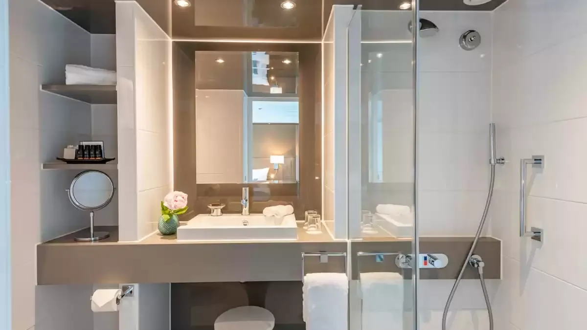 Une cabine à bord du Amadeus Star