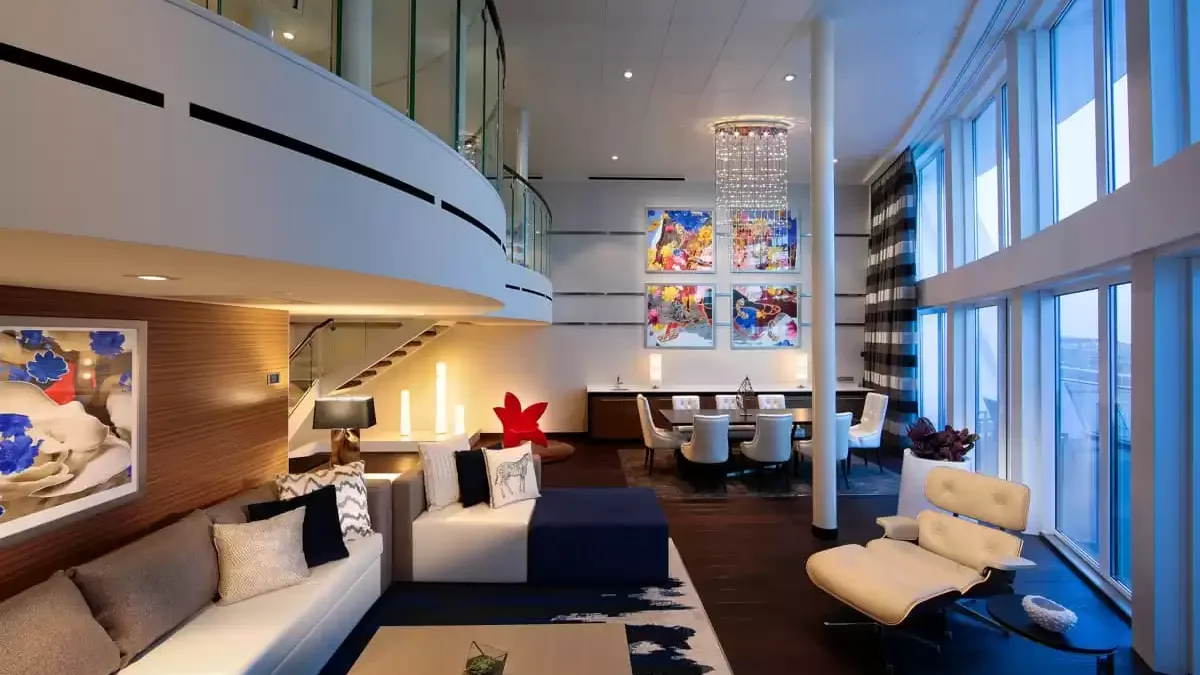 Une cabine à bord du Anthem of the Seas