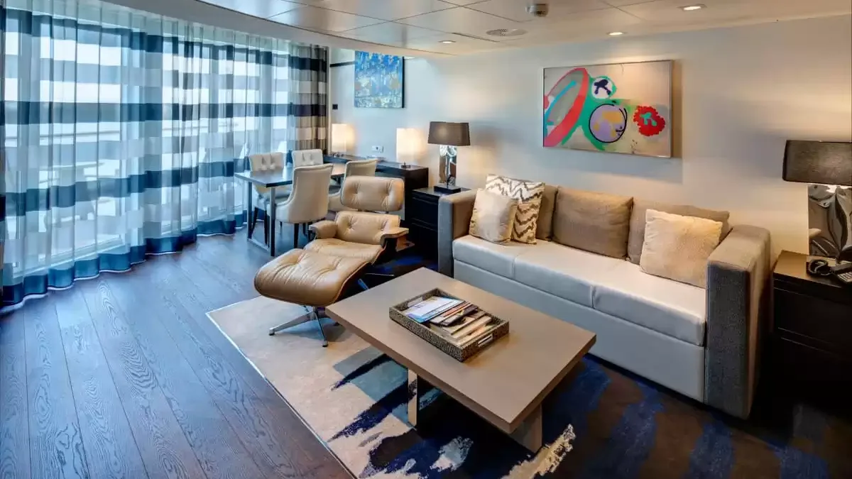 Une cabine à bord du Anthem of the Seas