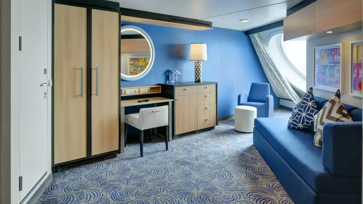 Une cabine à bord du Anthem of the Seas