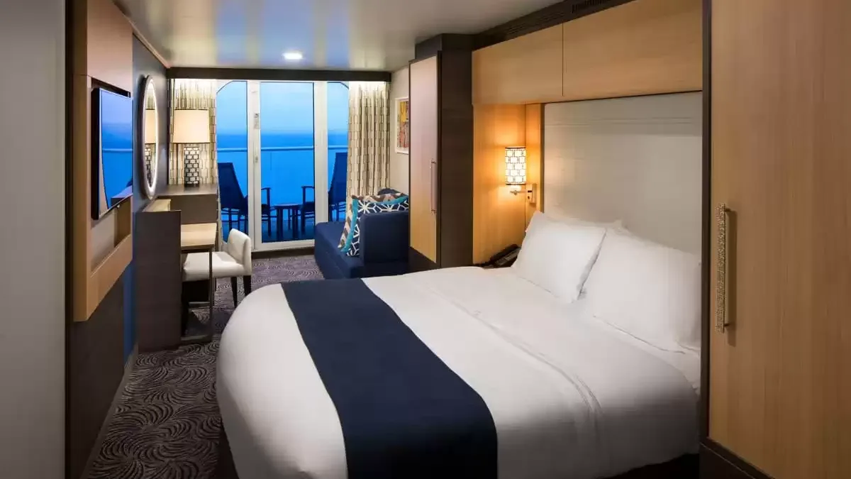 Une cabine à bord du Anthem of the Seas