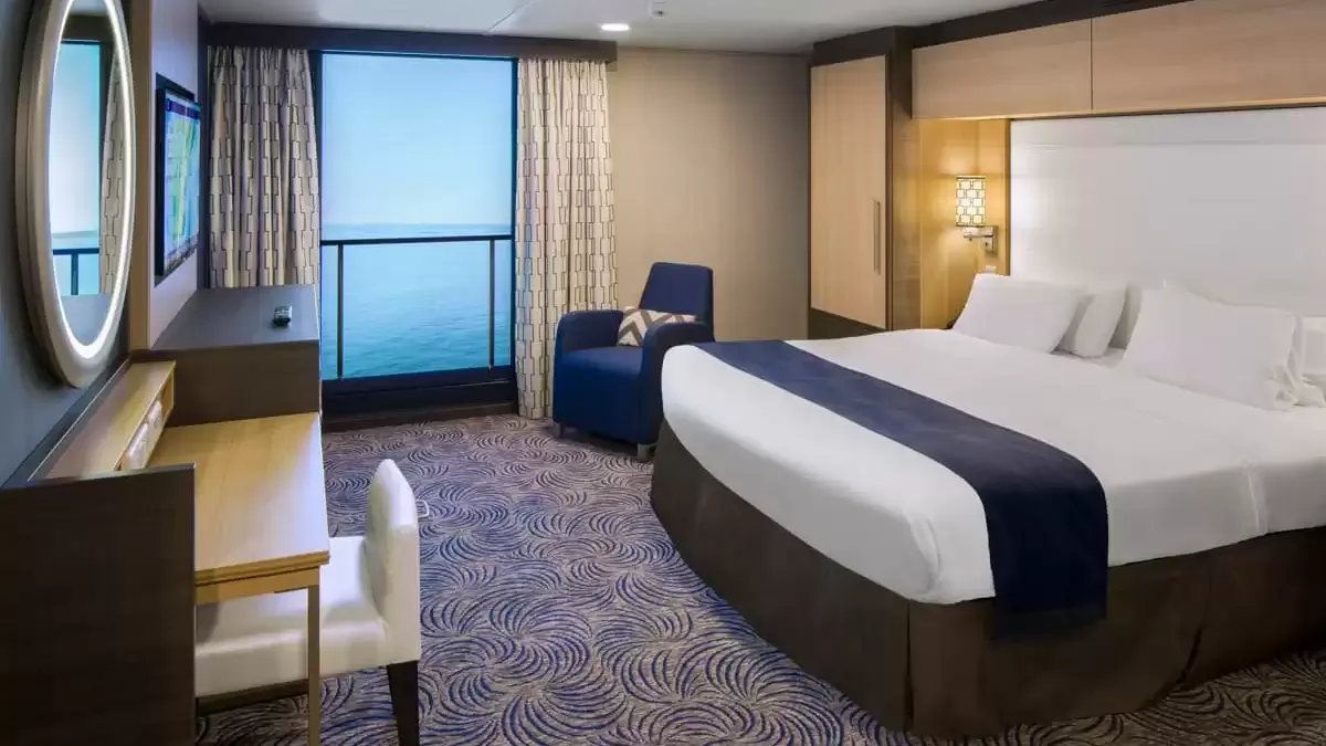 Une cabine à bord du Anthem of the Seas