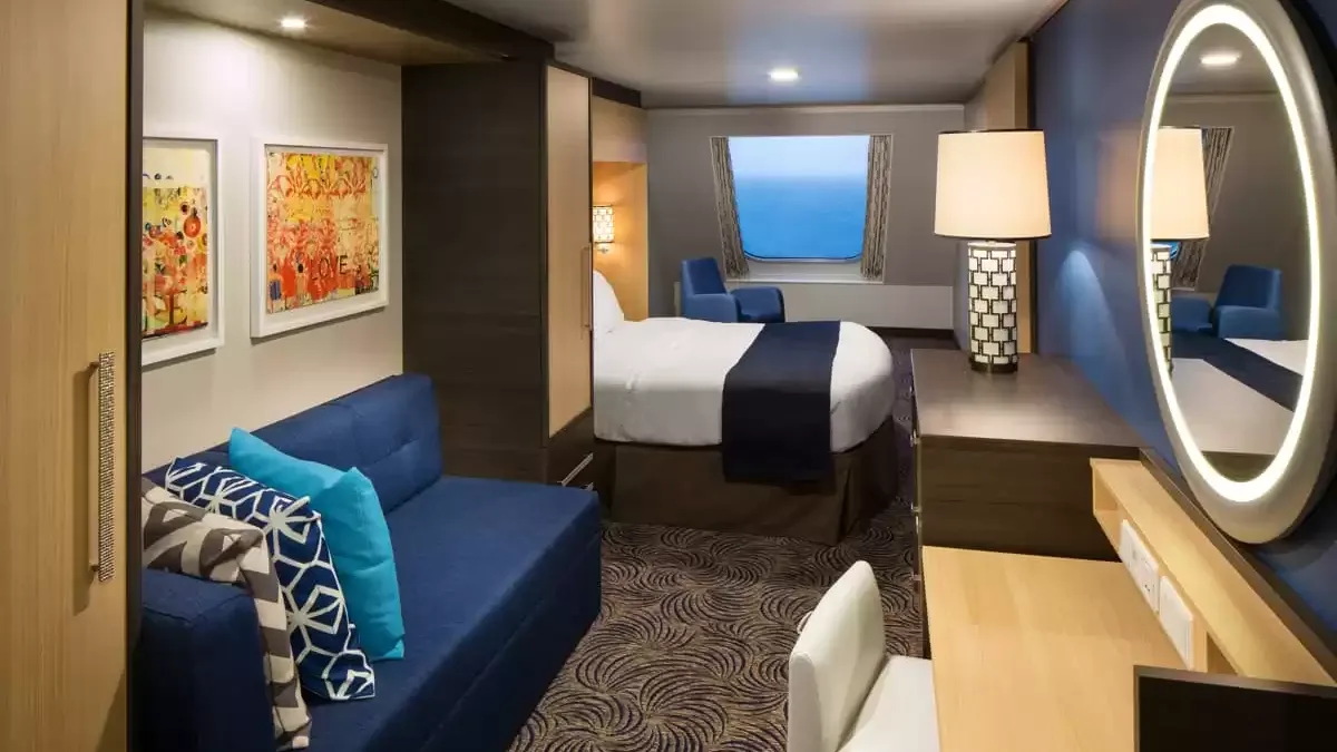 Une cabine à bord du Anthem of the Seas