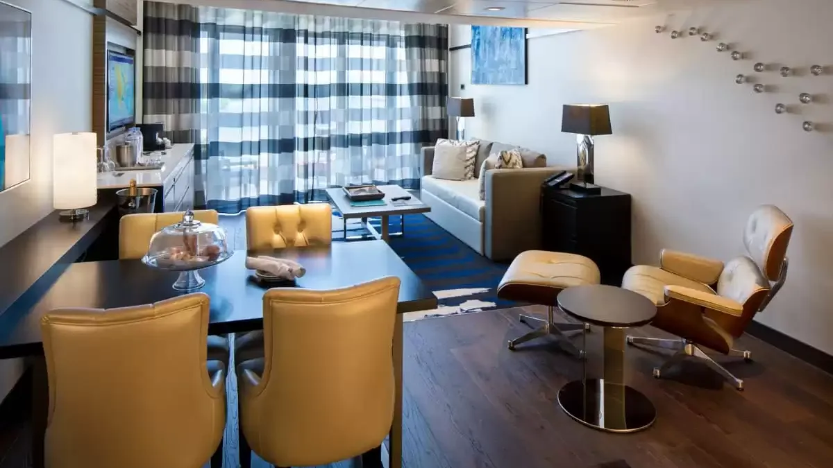 Une cabine à bord du Anthem of the Seas