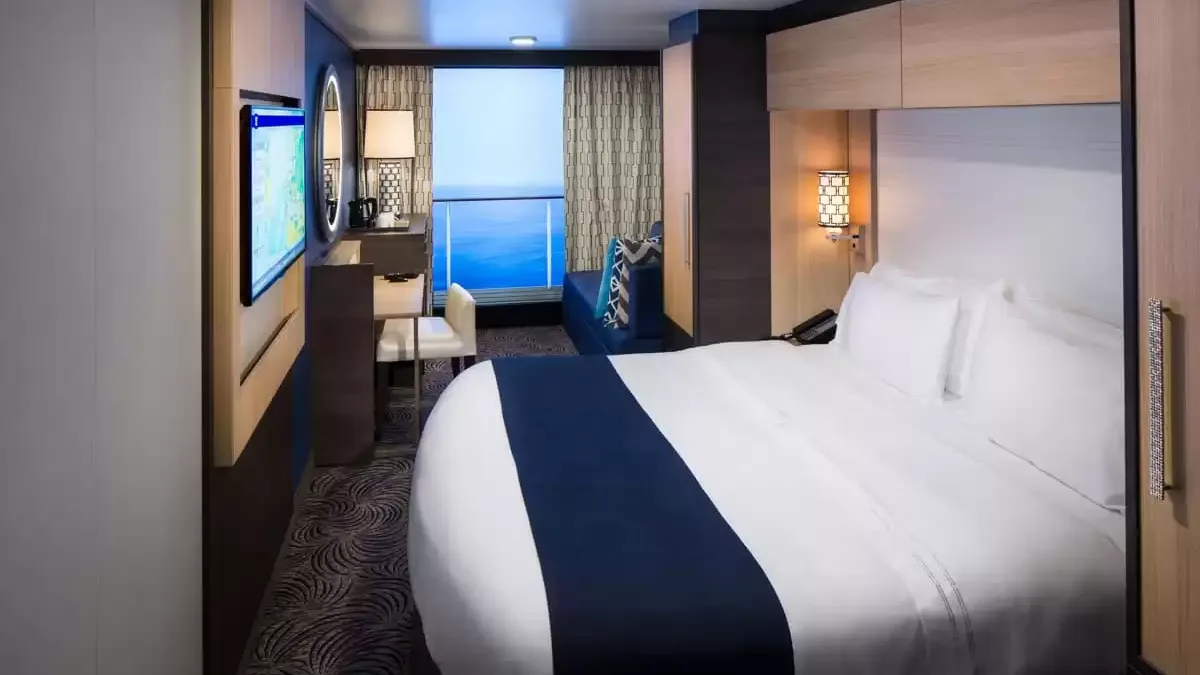 Une cabine à bord du Anthem of the Seas