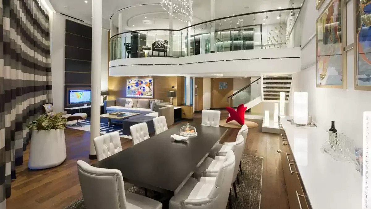 Une cabine à bord du Anthem of the Seas