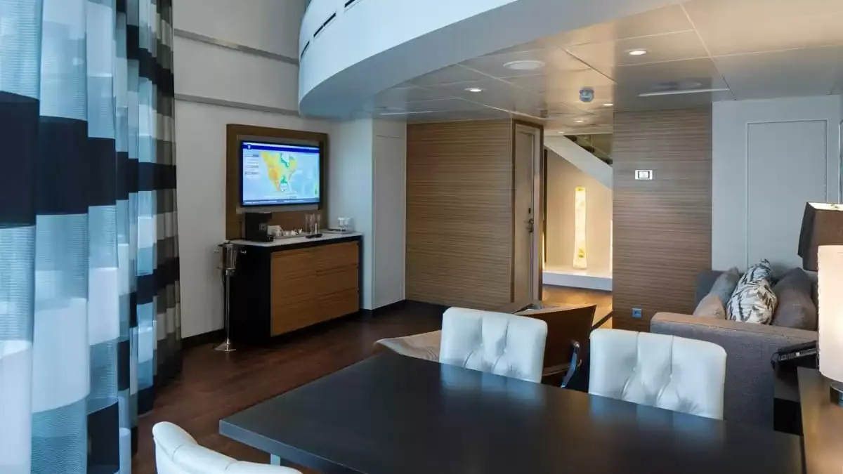 Une cabine à bord du Anthem of the Seas