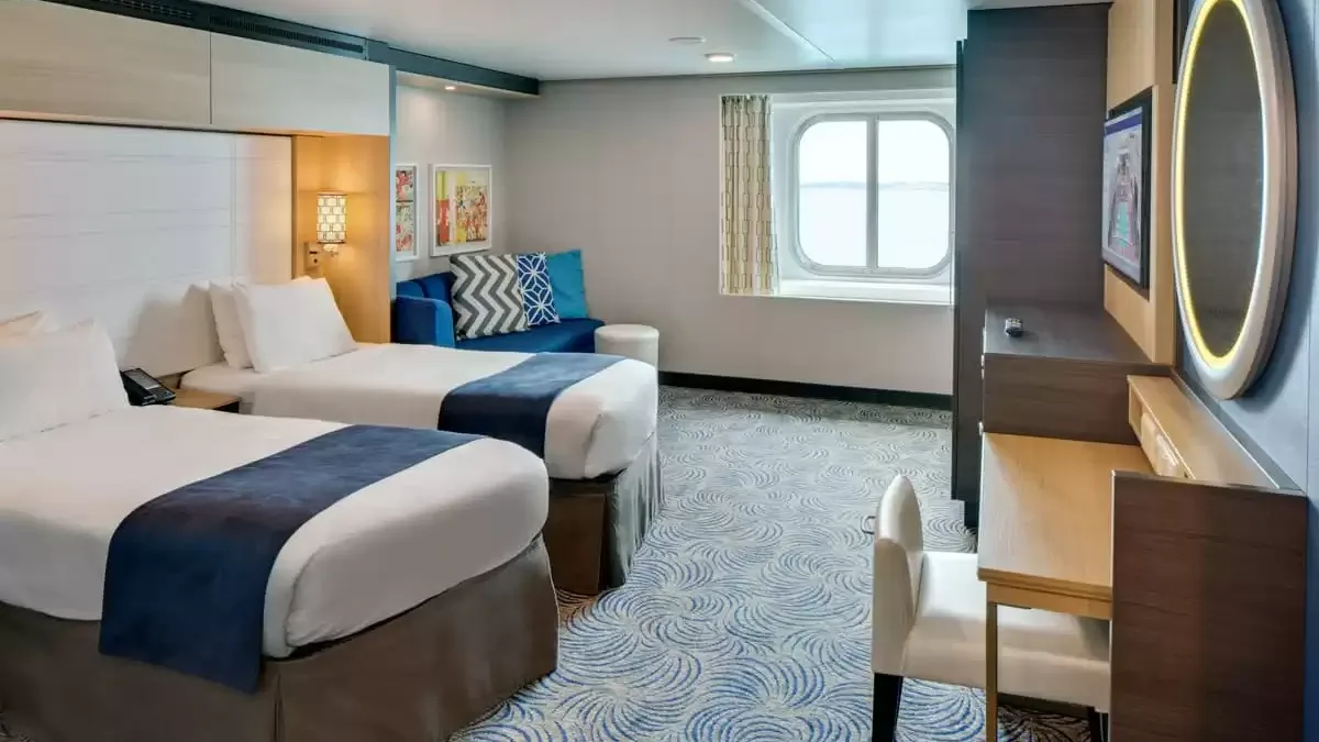 Une cabine à bord du Anthem of the Seas