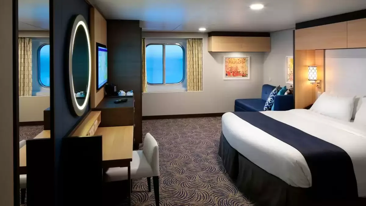 Une cabine à bord du Anthem of the Seas