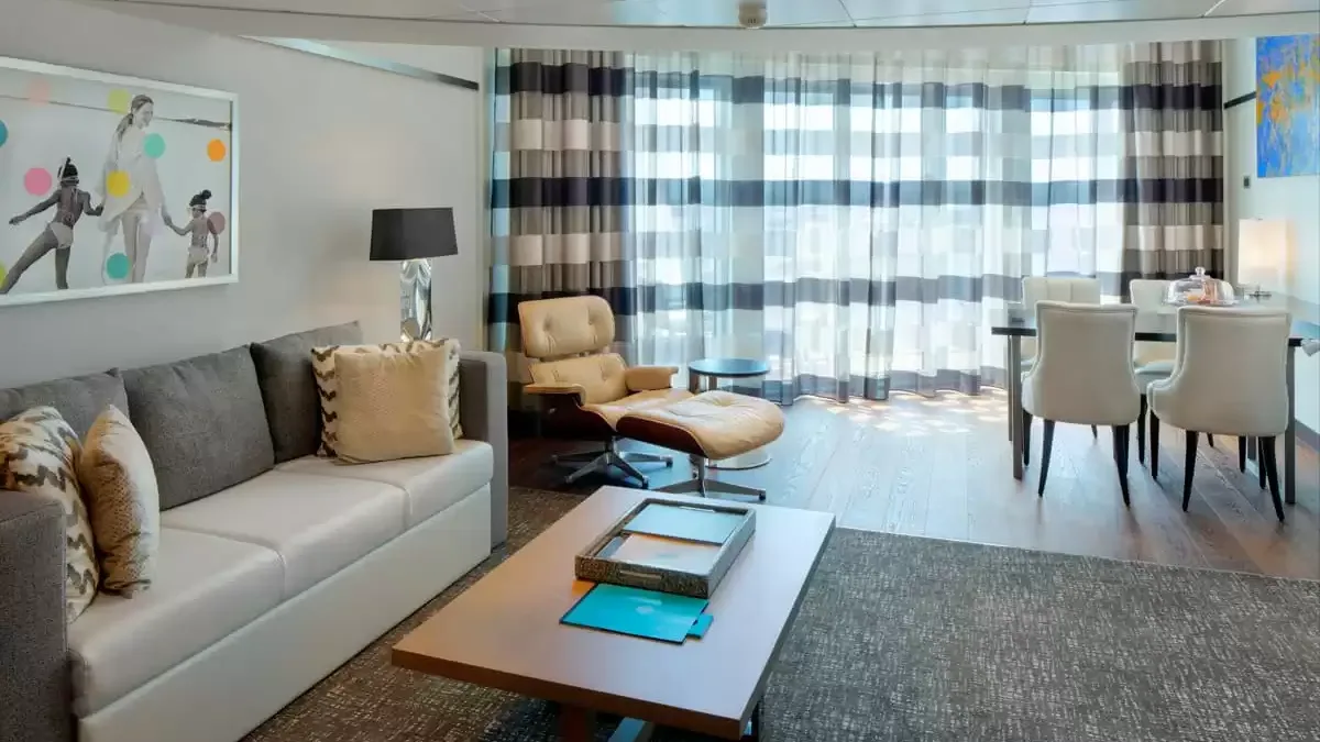 Une cabine à bord du Anthem of the Seas