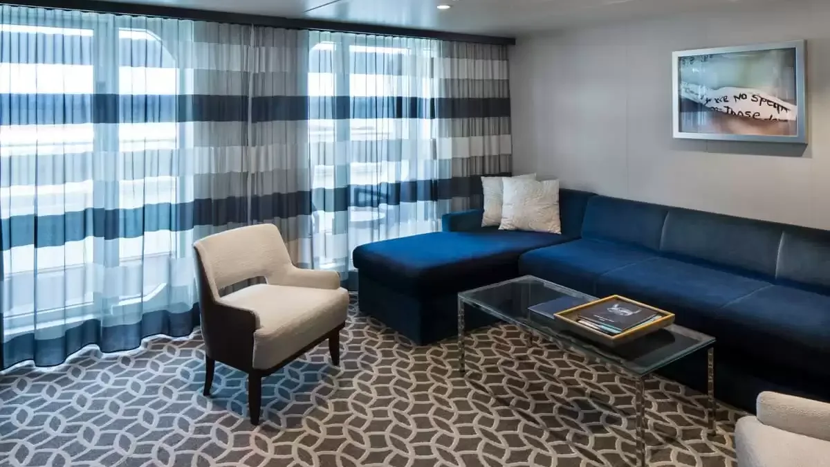 Une cabine à bord du Anthem of the Seas