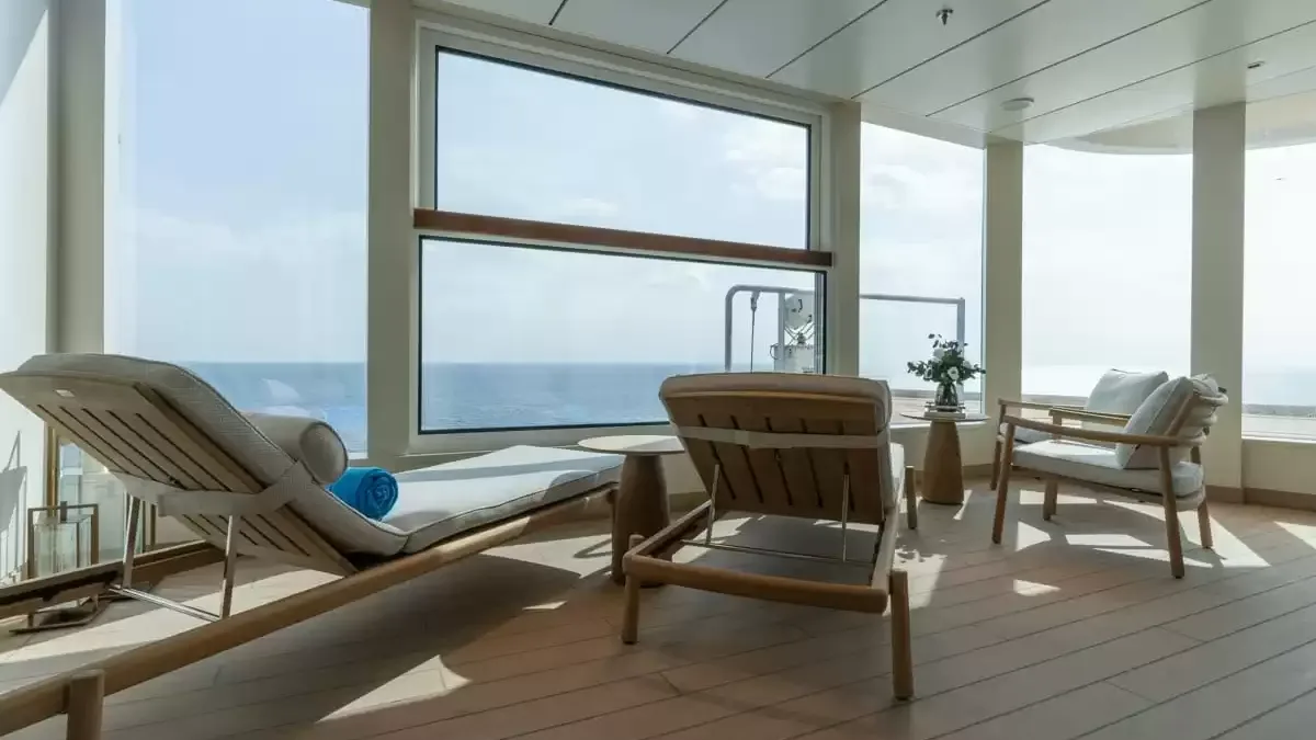 Une cabine à bord du Aroya