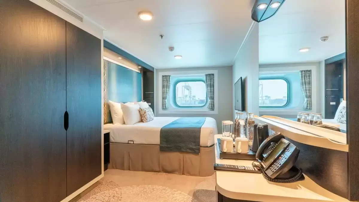 Une cabine à bord du Aroya