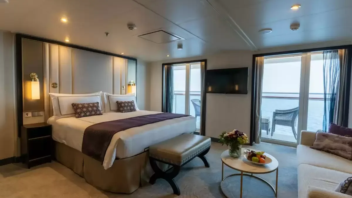 Une cabine à bord du Aroya